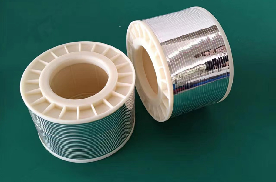Silver plated copper tape